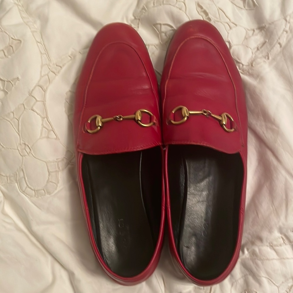 Red Gucci Loafer